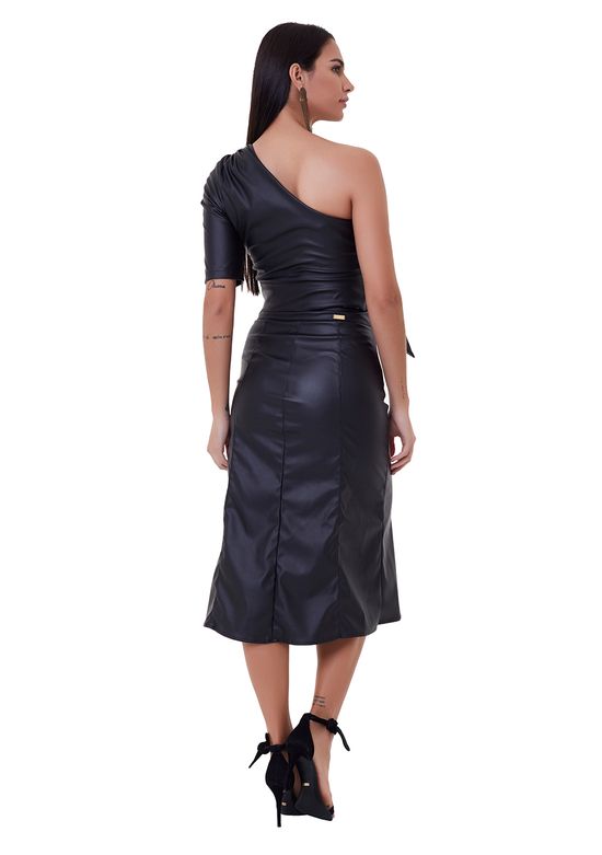 Saia-Midi-Em-Tecido-Sintetico-Com-Fenda