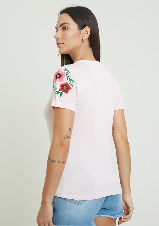 T-shirt-Malha-Delave-Detalhe-Bordado---Rosa-PP