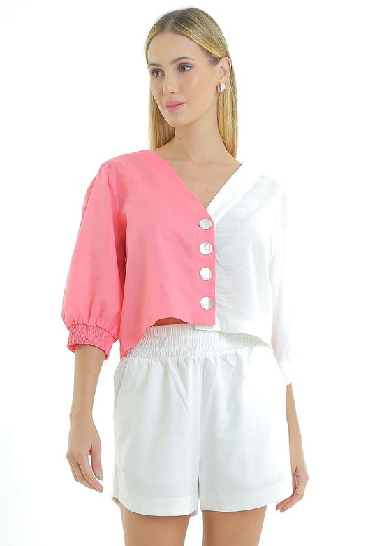 Camisa-Cropped-Duo-Color---Rosa-C--Branco-PP