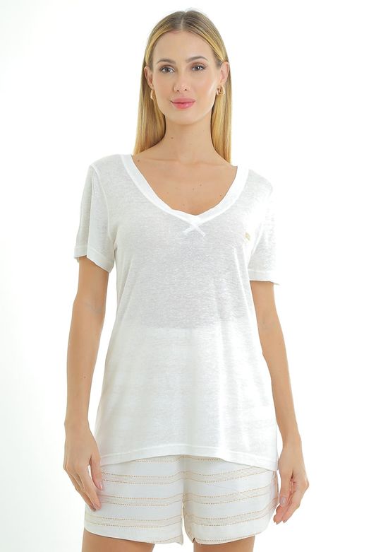 T-shirt-Malha-Basica-Alongada---Off-White-G